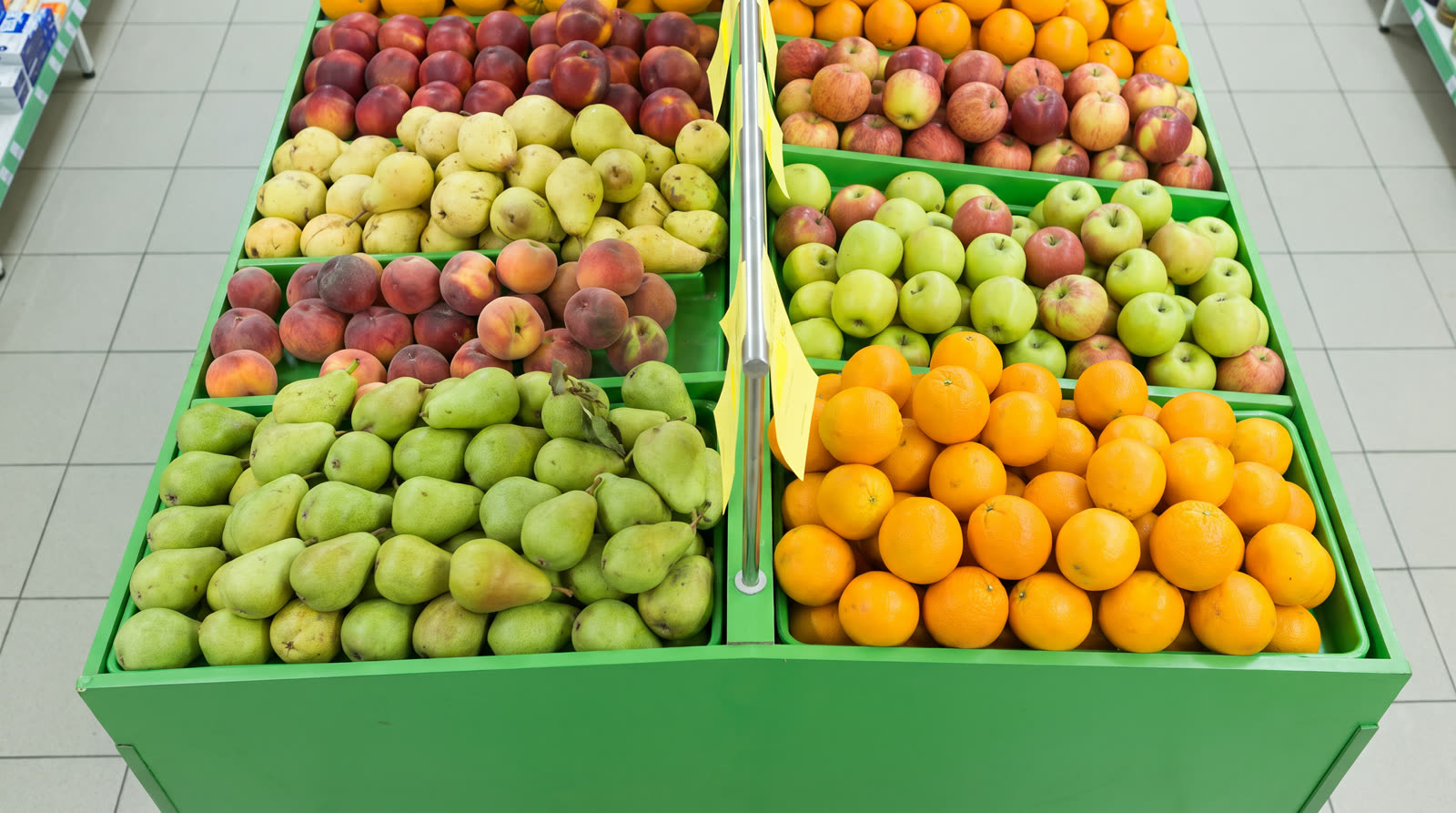 Banca da fruta do Mercado da Forca